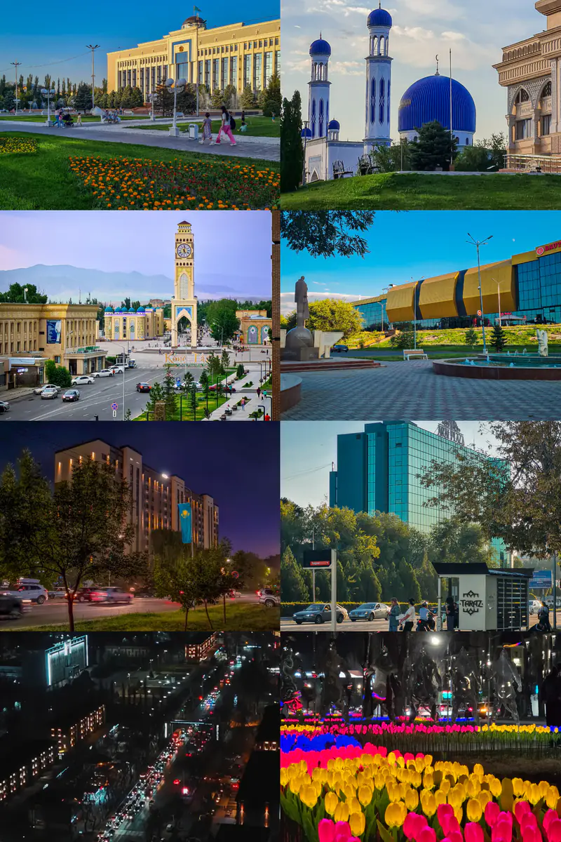 Городской вид Тараза
